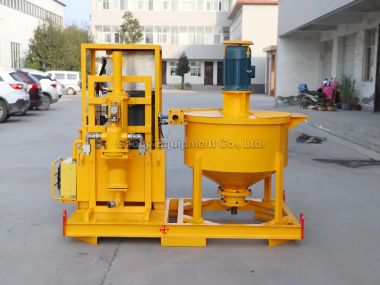 Gaodetec GGP400/80PL-E Grout Station Used for Railway Dam Tunnel